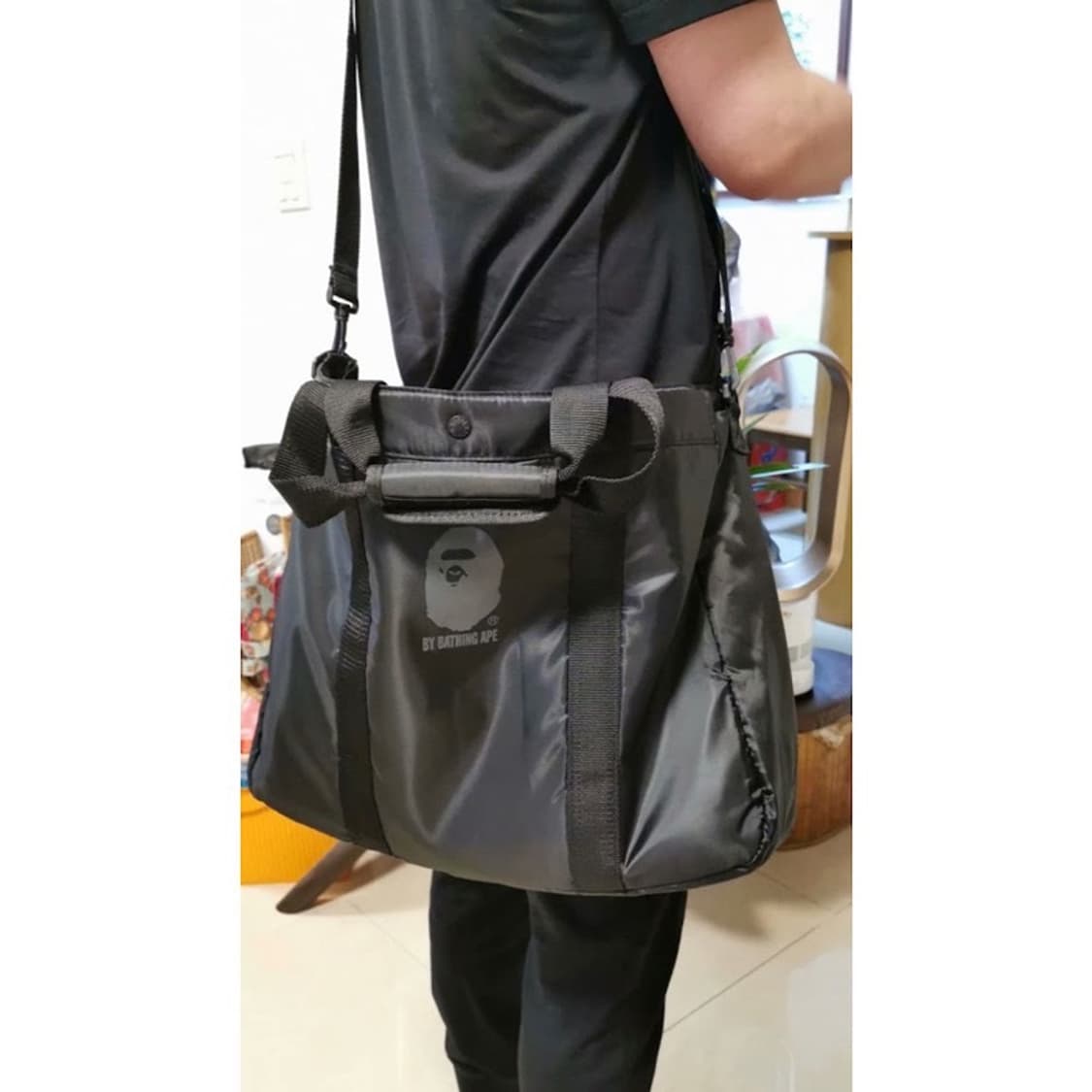 베이프 블랙 토트백 숄더백 상품이미지4