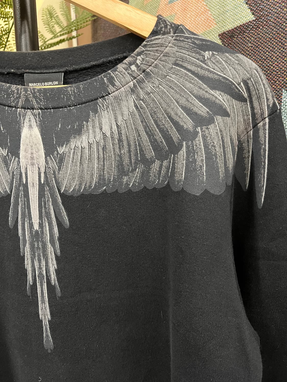 마르셀로 불론 시그니처 윙 프린트 맨투맨 #csz715 상품이미지4