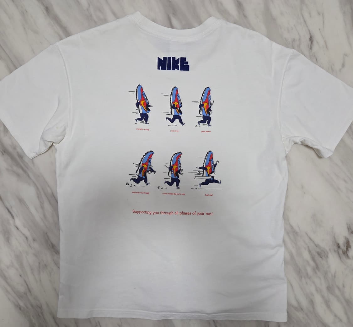 나이키 그래픽 화이트 반팔티  상품이미지1