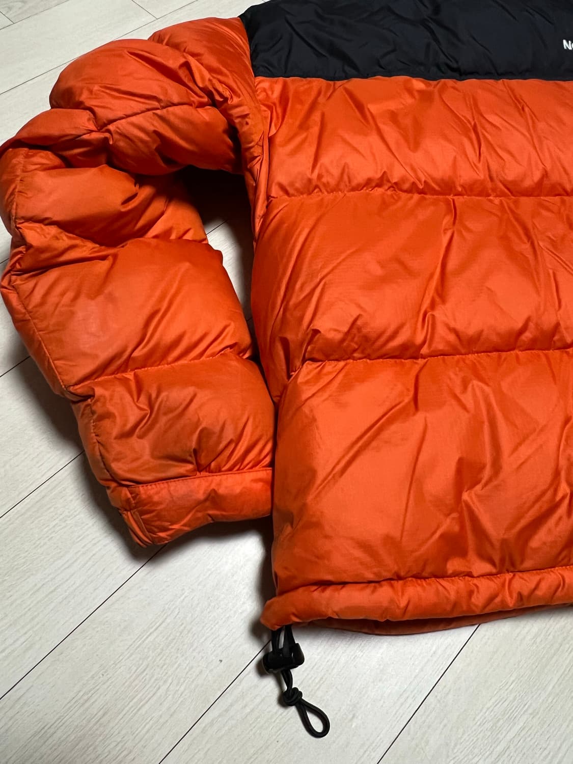 노스페이스 눕시700 오렌지/블랙 L사이즈(아시아) 상품이미지7