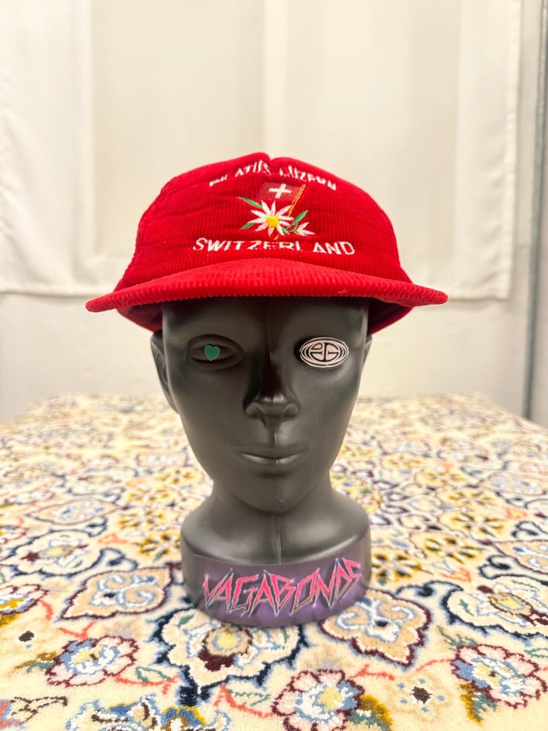 빈티지 코듀로이 자수캡 상품이미지7