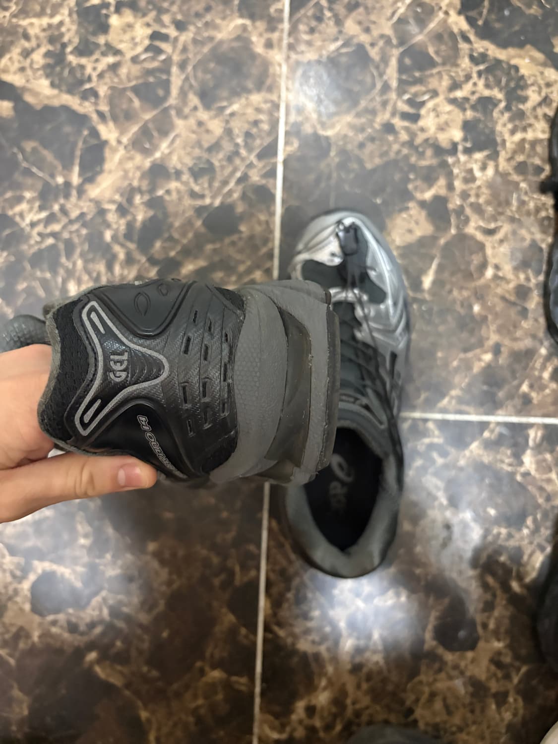 아식스 x 언어펙티드 젤카야노 14 실버문 상품이미지6