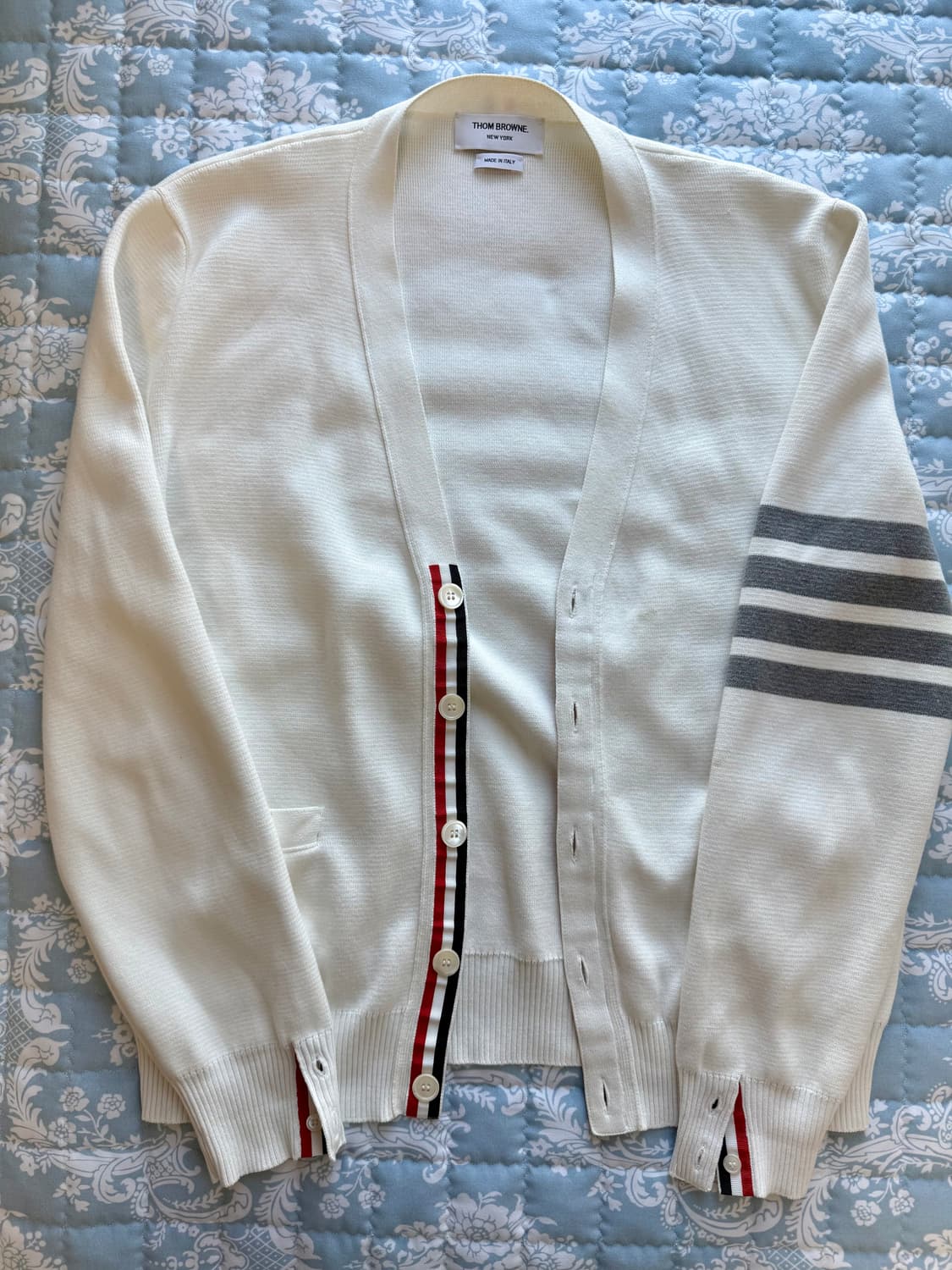 톰브라운 밀라노 스티치 가디건 4 백화점판 상품이미지1