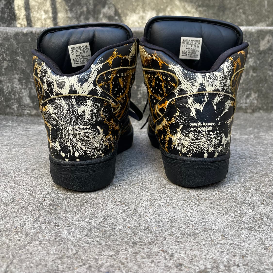 [235] Jeremy Scott 레오파드 하이탑 스니커즈 상품이미지5