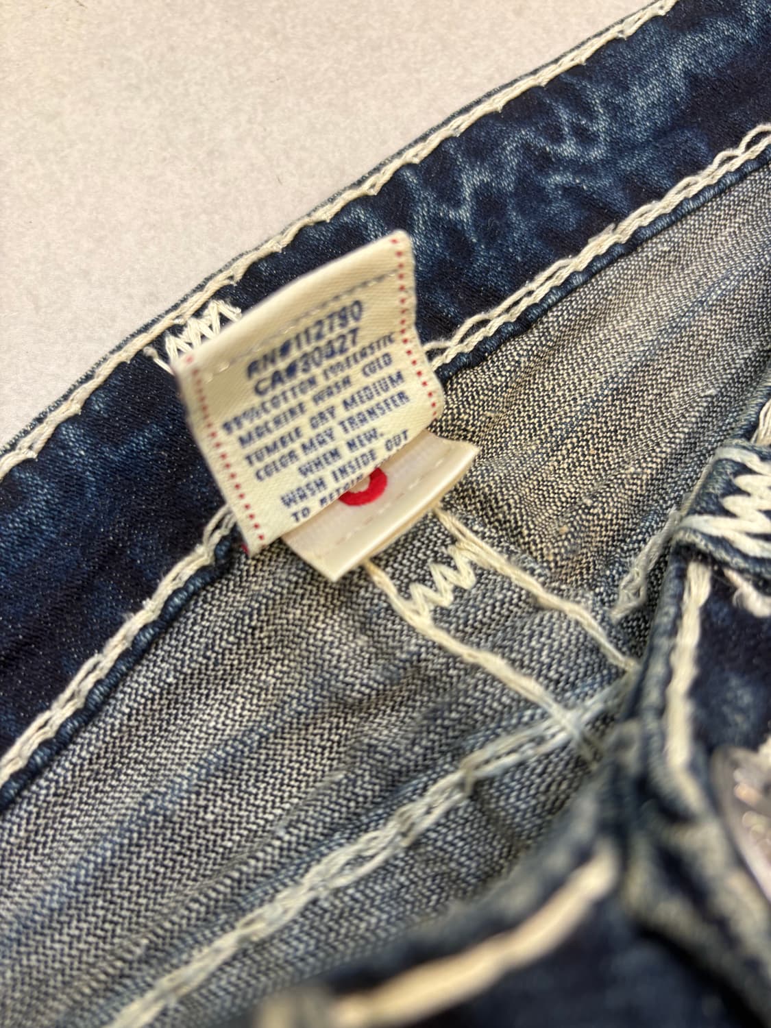 트루릴리전 JOEY SUPERT 부츠컷 데님 상품이미지7