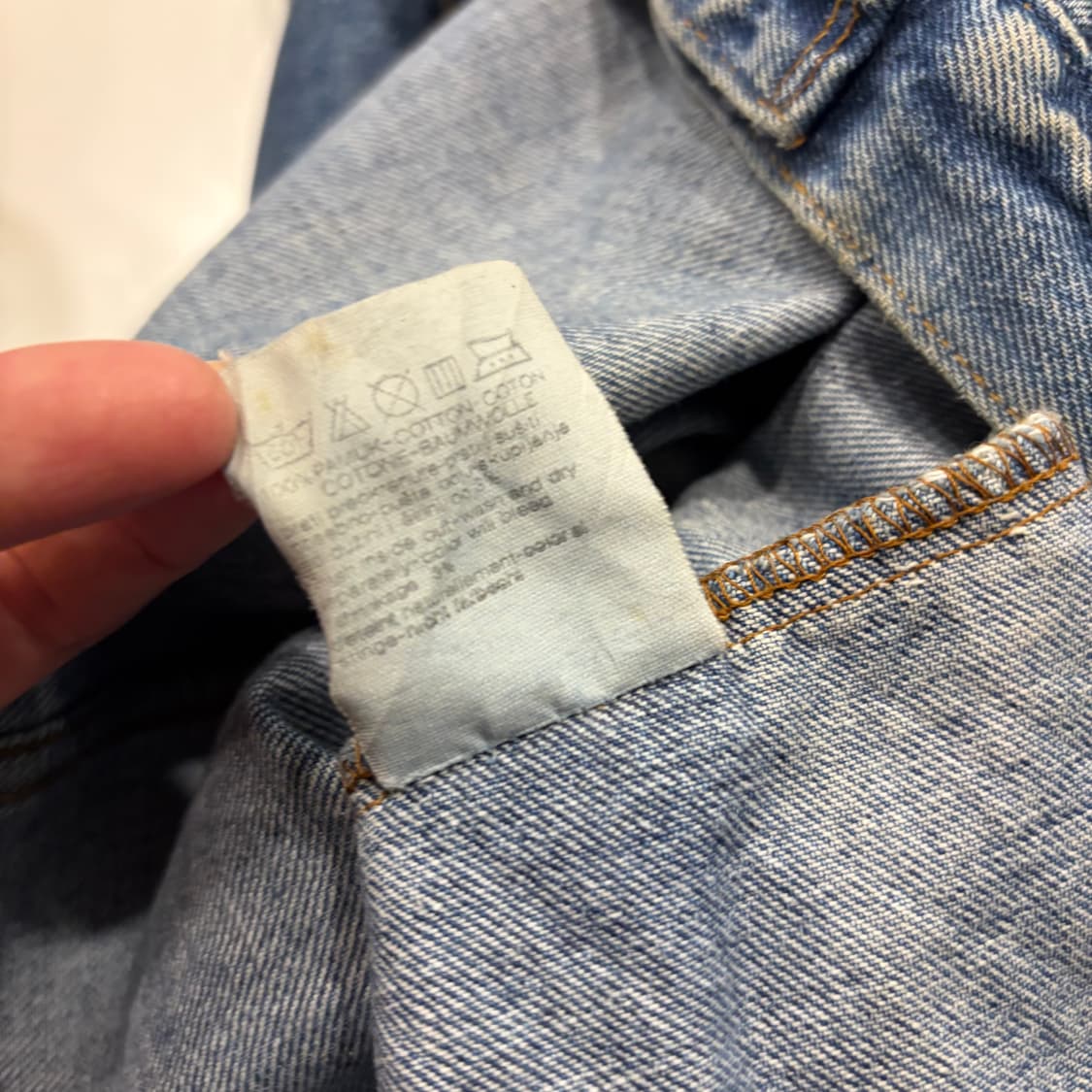 [M] 90s 리바이스 데님 트러커 자켓 청자켓 C706 상품이미지8