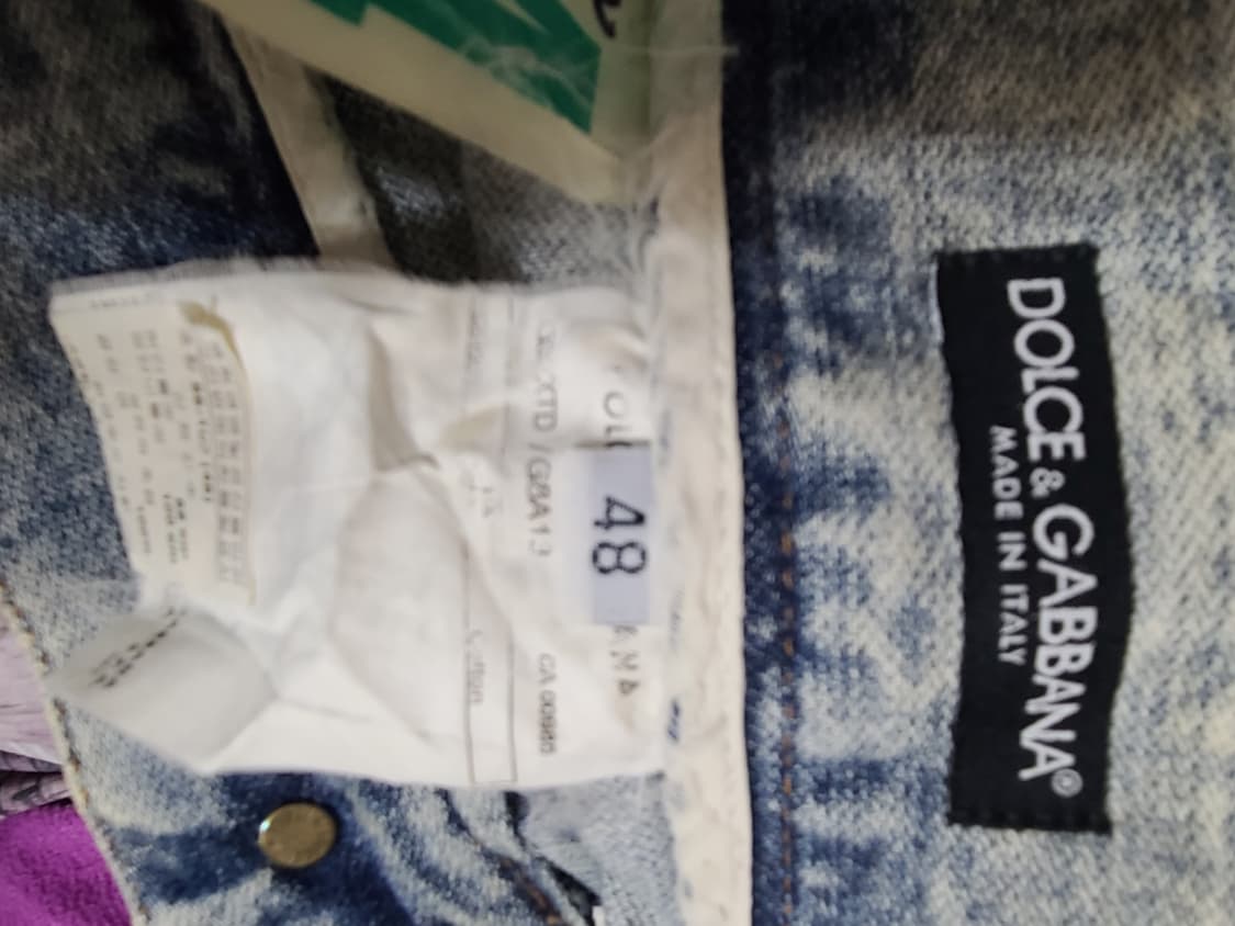 돌체앤가바나 워싱 데님 청바지(32) 상품이미지8