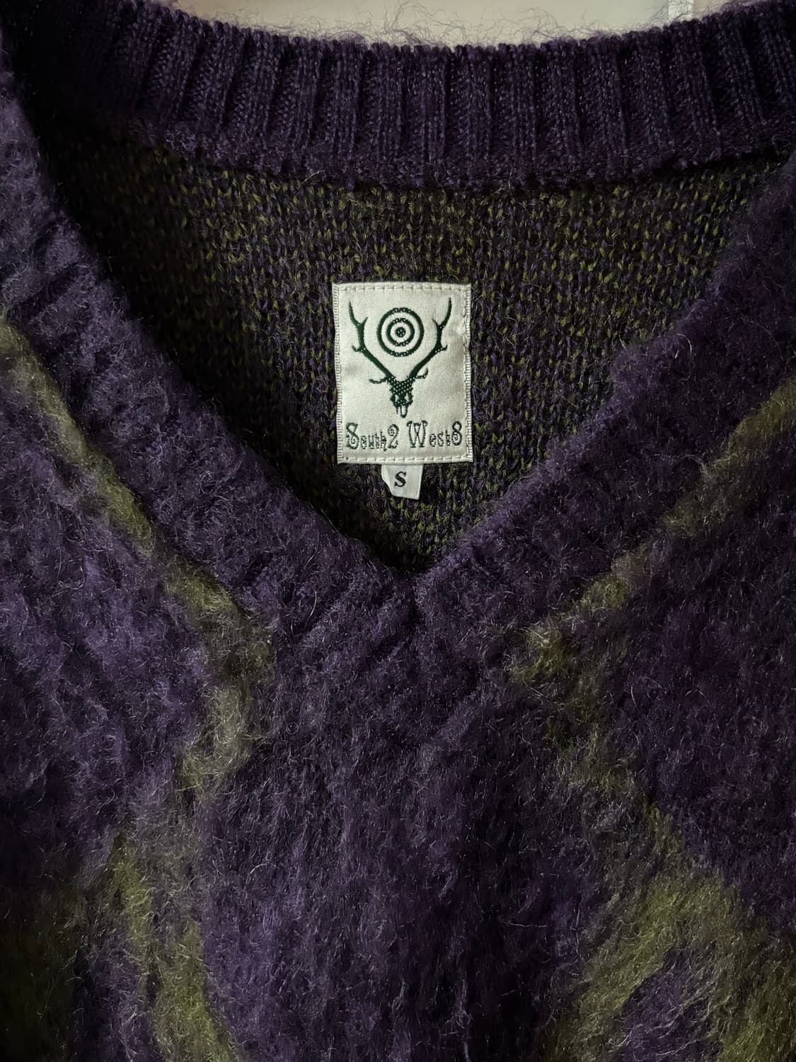 South2west8 모헤어 브이넥 상품이미지2