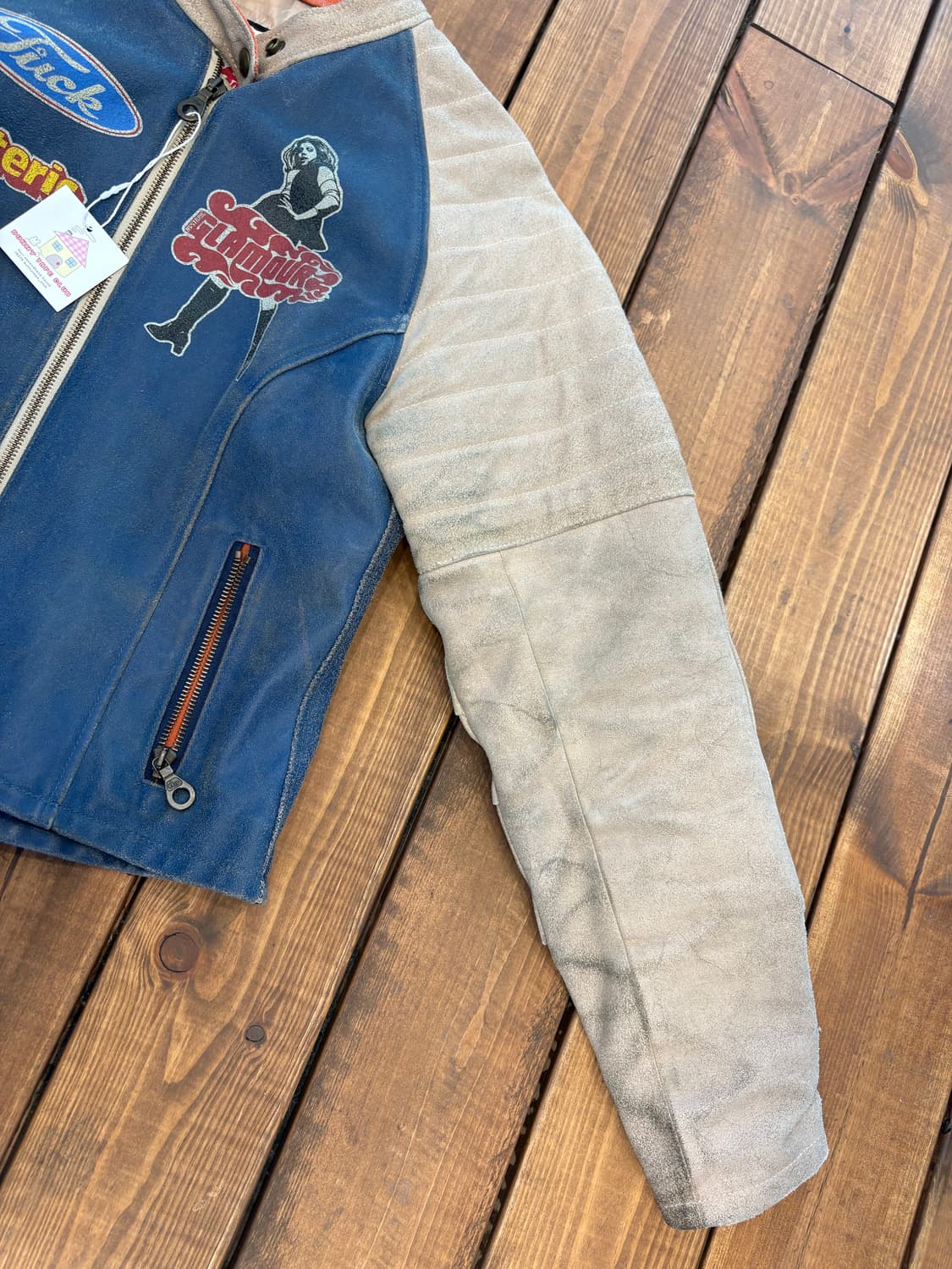 히스테릭글래머 소가죽 라이더자켓 상품이미지8