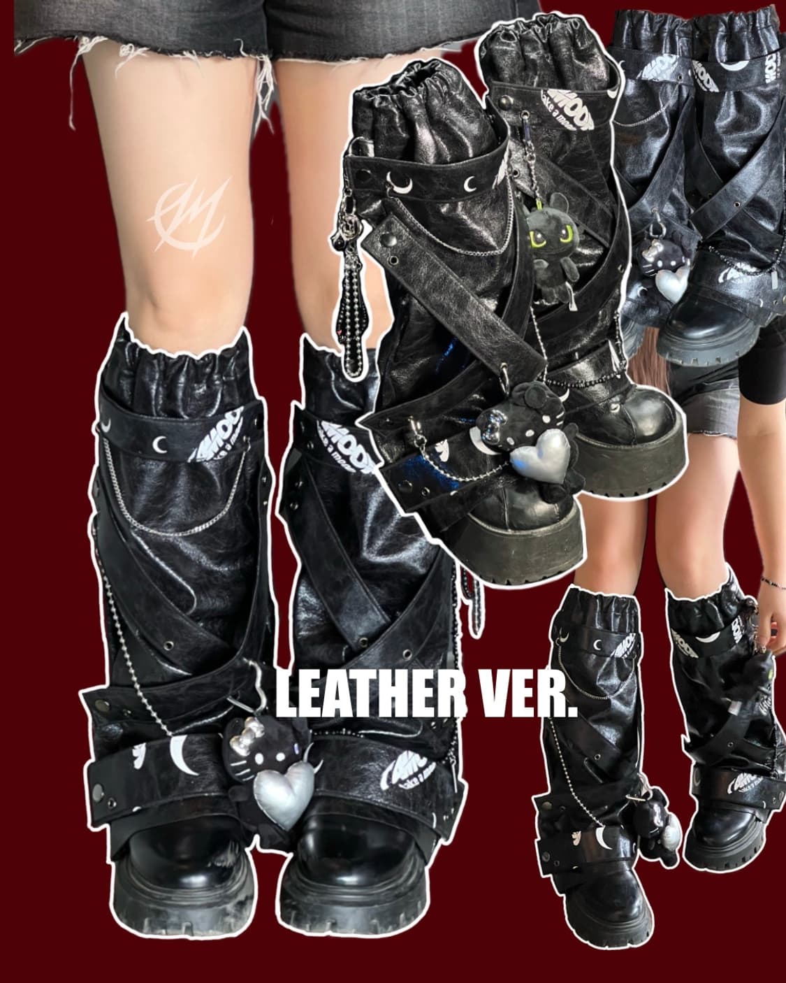 TAMOON LEG WARMER (Leather Ver.) 상품이미지1