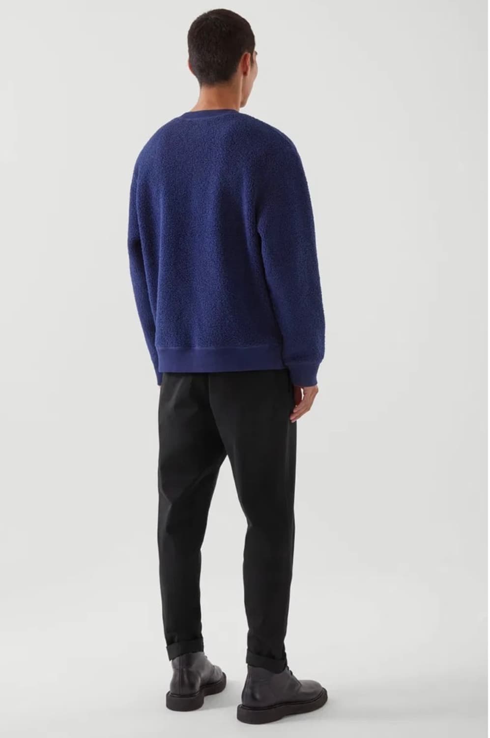 뽀글이 스웻셔츠 Oversized-Fit Teddy Sweatshirt 상품이미지9