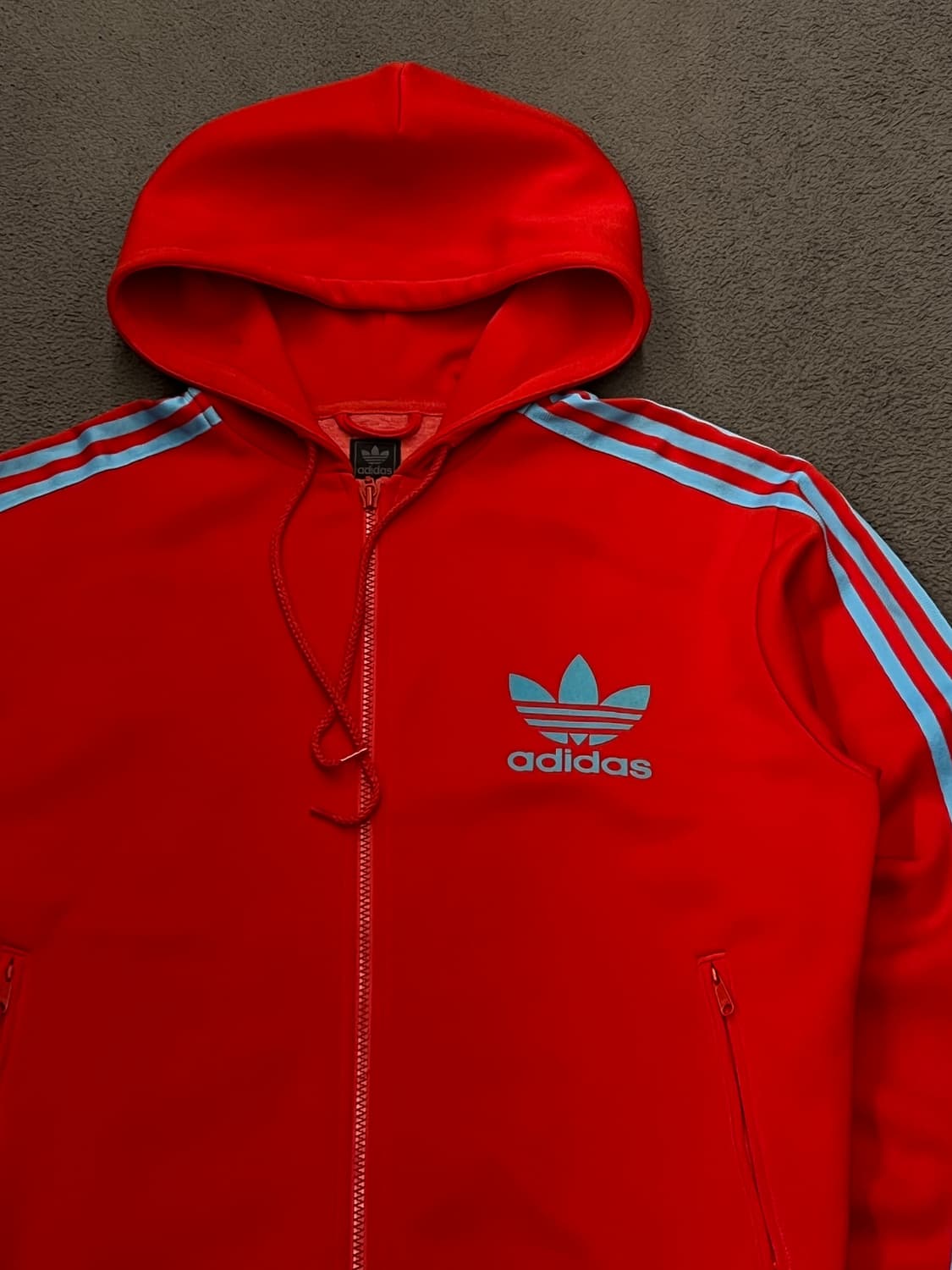 아디다스 올드스쿨 빅로고 후디 져지 처분  상품이미지2