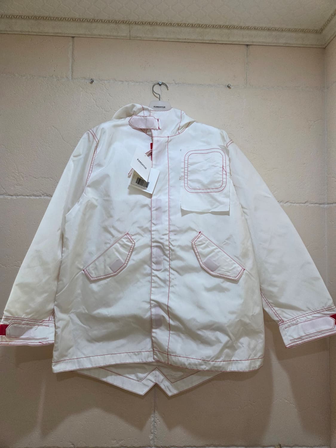 강혁 에어백 피쉬테일 파카 새제품 L사이즈 상품이미지1