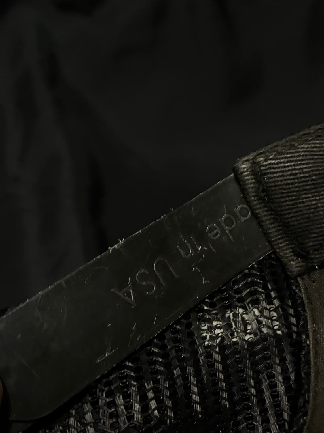 Chrome Hearts 크롬하츠 세메터리 가죽 패치 메쉬캡 상품이미지4