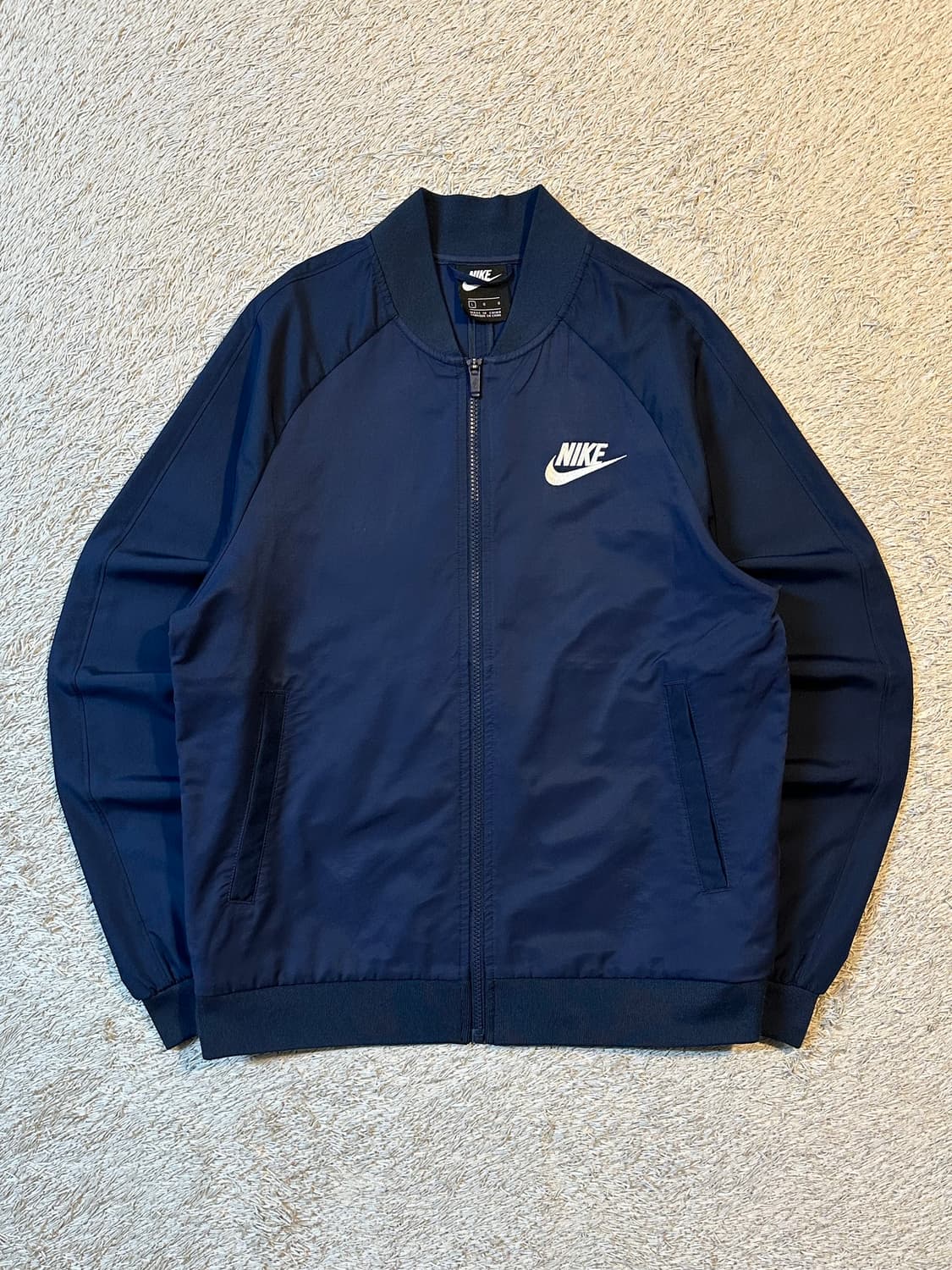 나이키 NIKE 우븐 플레이어스 봄버 자켓 네이비 상품이미지1