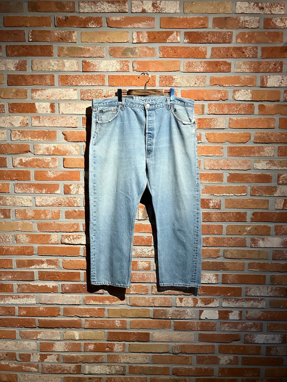 90s USA 빈티지 리바이스 501 데님 팬츠 빅사이즈 상품이미지1