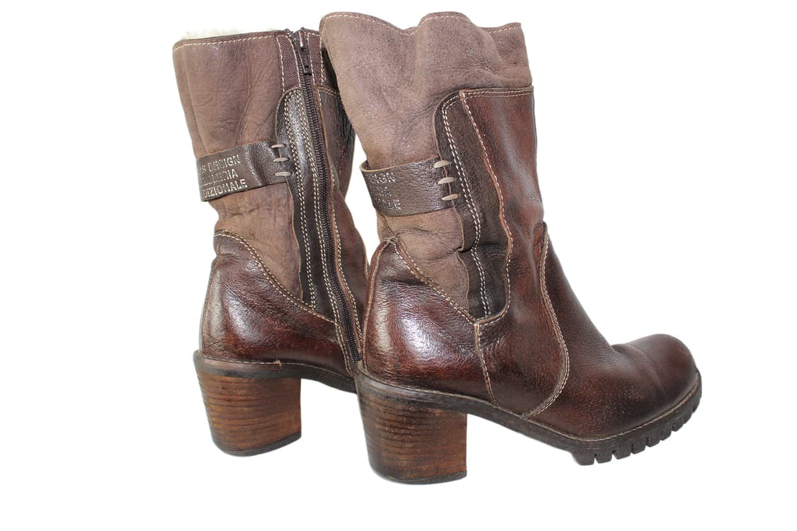 Manas Design 레더 시어링 부츠 상품이미지8