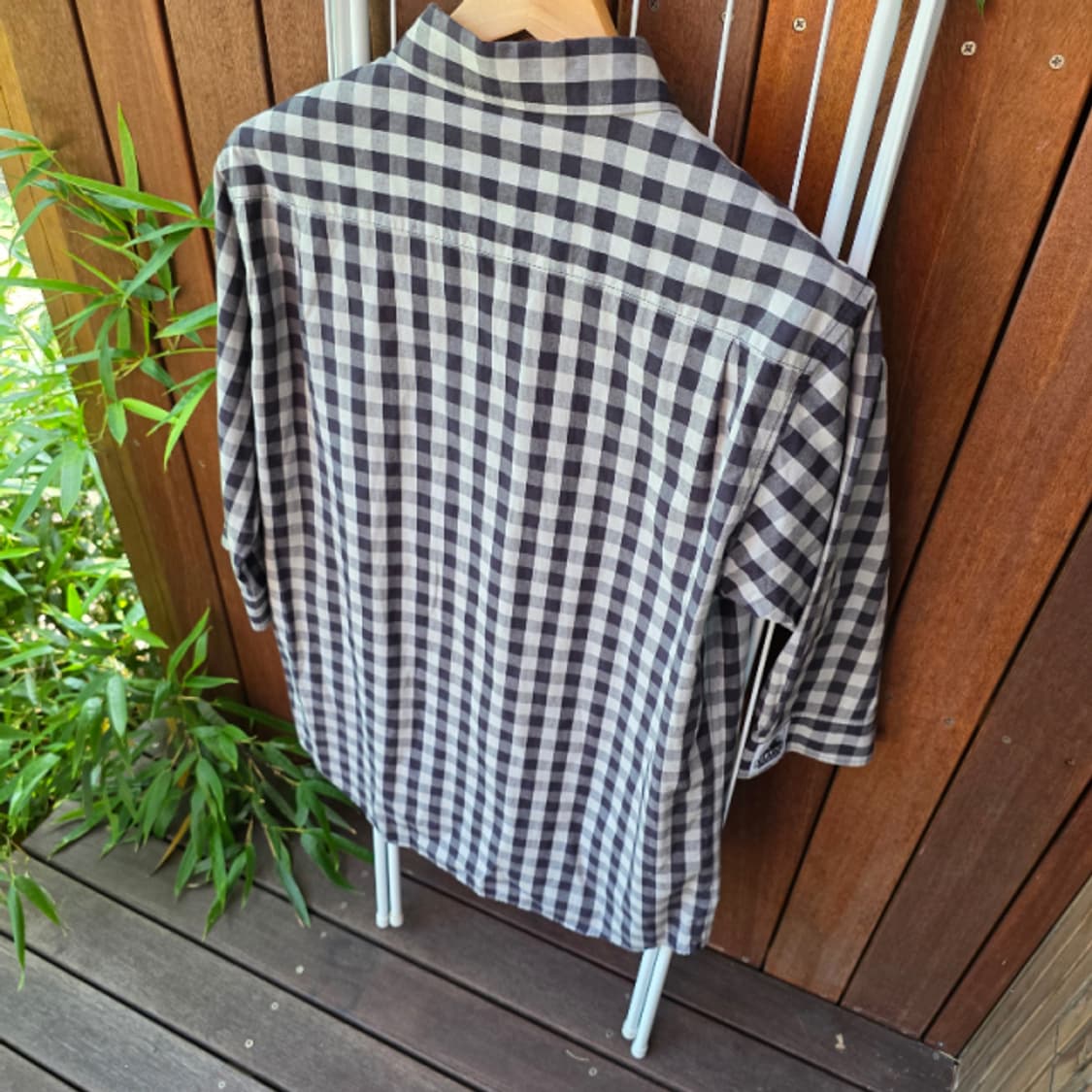 X-LARGE 7부 체크 셔츠(XL) 상품이미지9