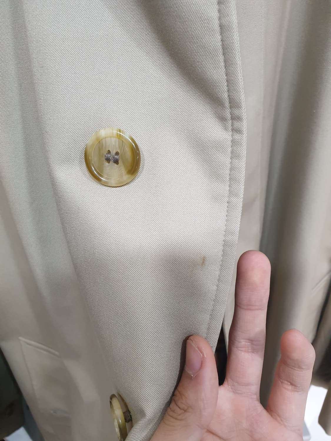 90s 빈티지 버버리 트렌치코트 L 상품이미지6