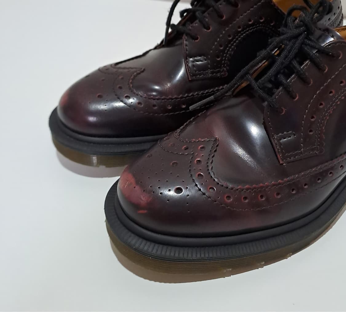 (택포) 닥터마틴 3989 버건디 윙팁 UK4 B431 상품이미지2