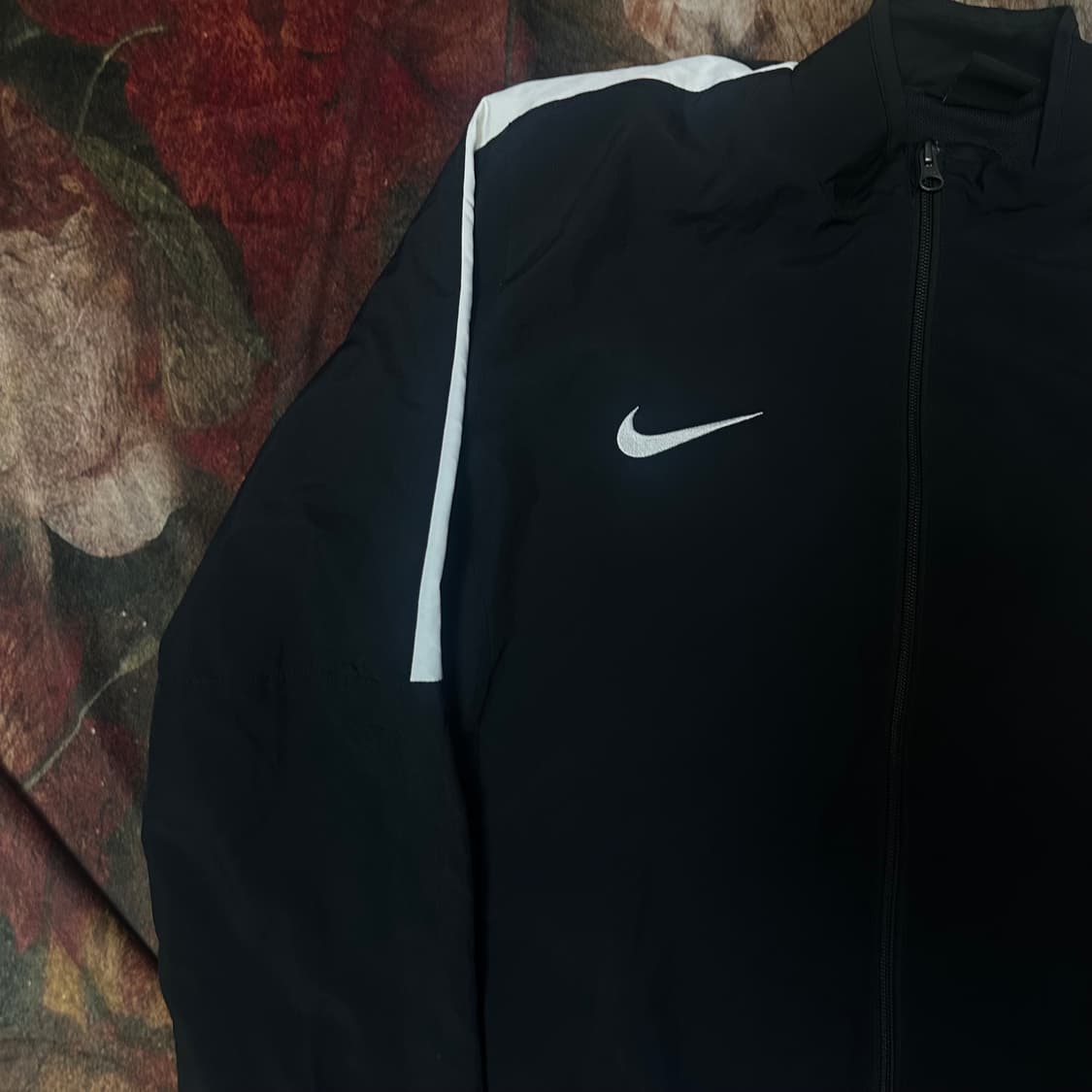 나이키 드라이핏 화이트 사이드라인 블랙트랙탑져지 105 상품이미지2