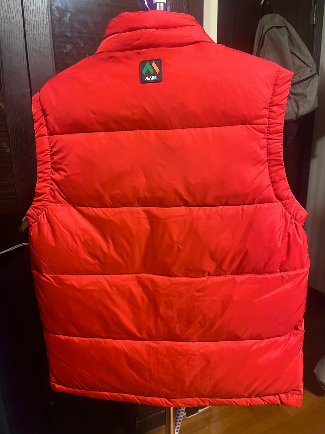 [남녀공용free]레드 패딩베스트 상품이미지2