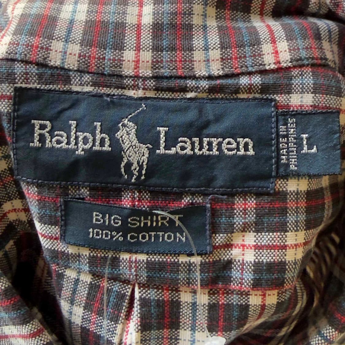 폴로 랄프로렌 체크 빅셔츠 상품이미지4
