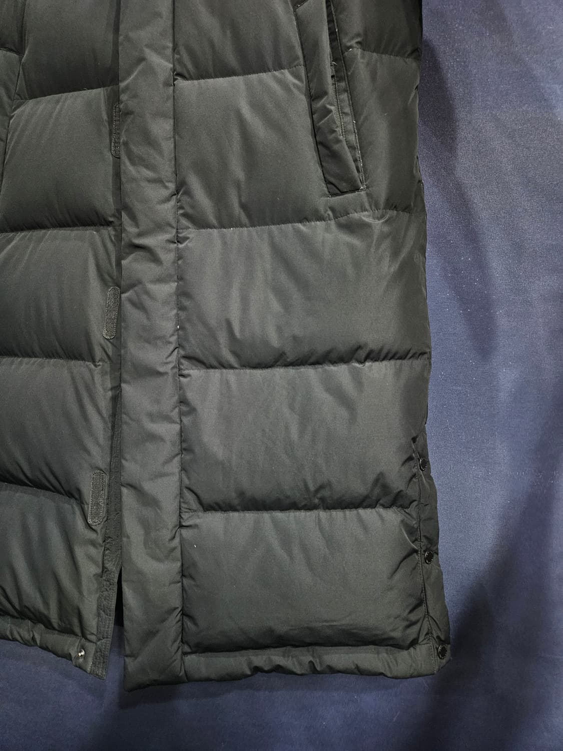 네파 블랙컬러 남성 105 덕다운 롱패딩  상품이미지6