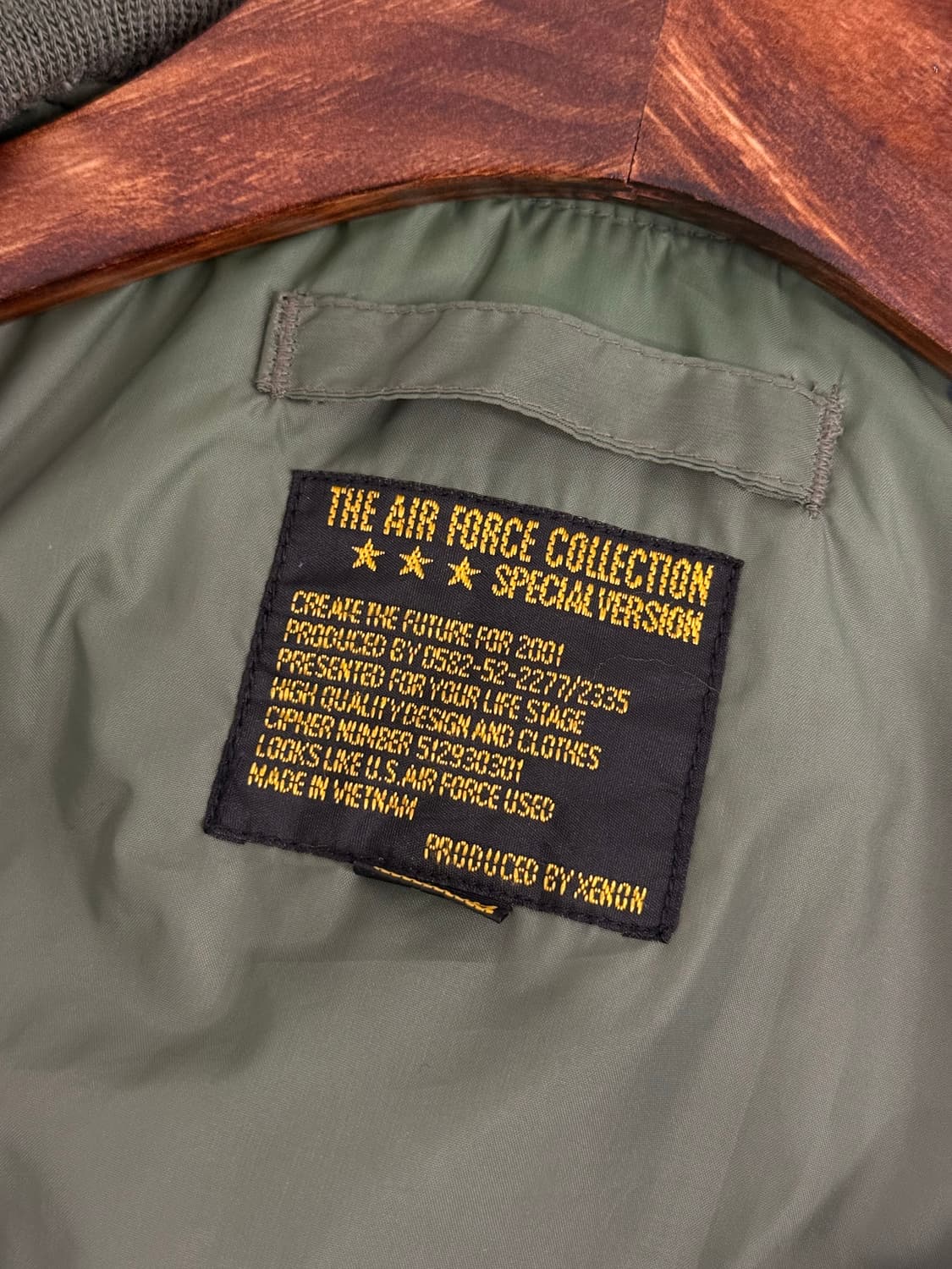 L) The Air Force Collection MA-1 Flight  상품이미지9