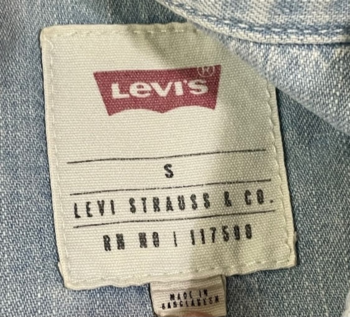 리바이스 데님셔츠 긴팔셔츠 95/M 상품이미지3
