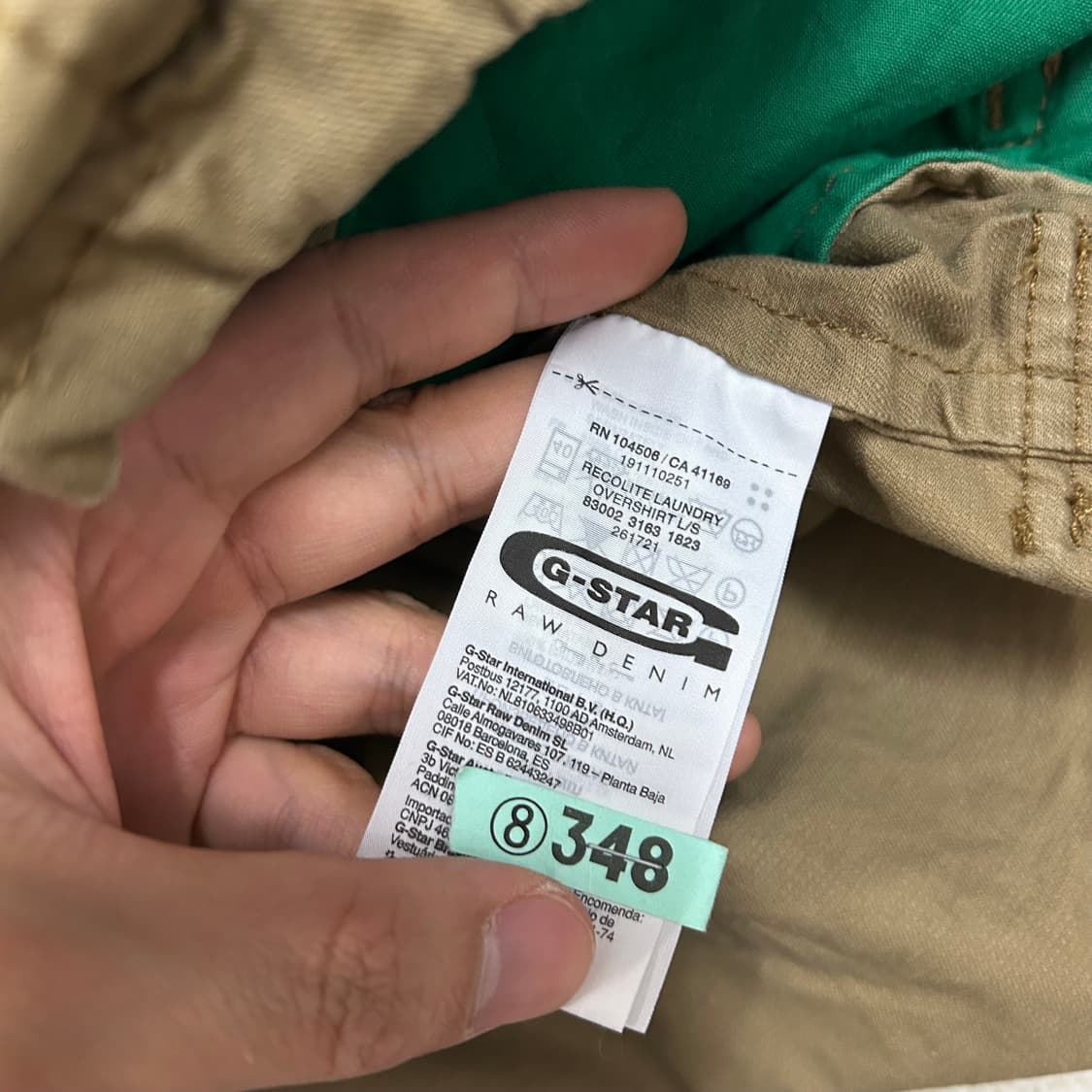 (XXL) G-star 빈티지 워크웨어 자켓 상품이미지9