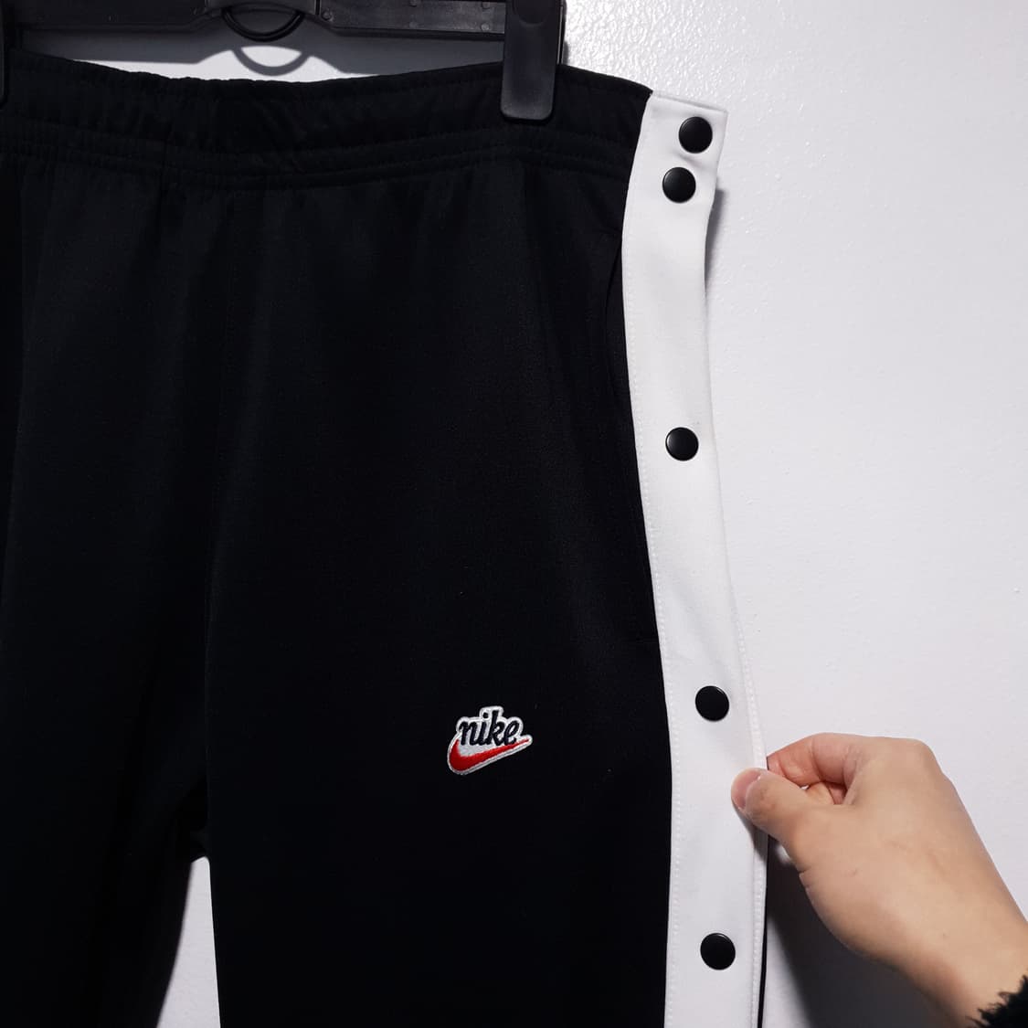 나이키 NSW 헤리티지 사이드스냅 버튼 티어웨이 트랙팬츠 33-34 상품이미지3