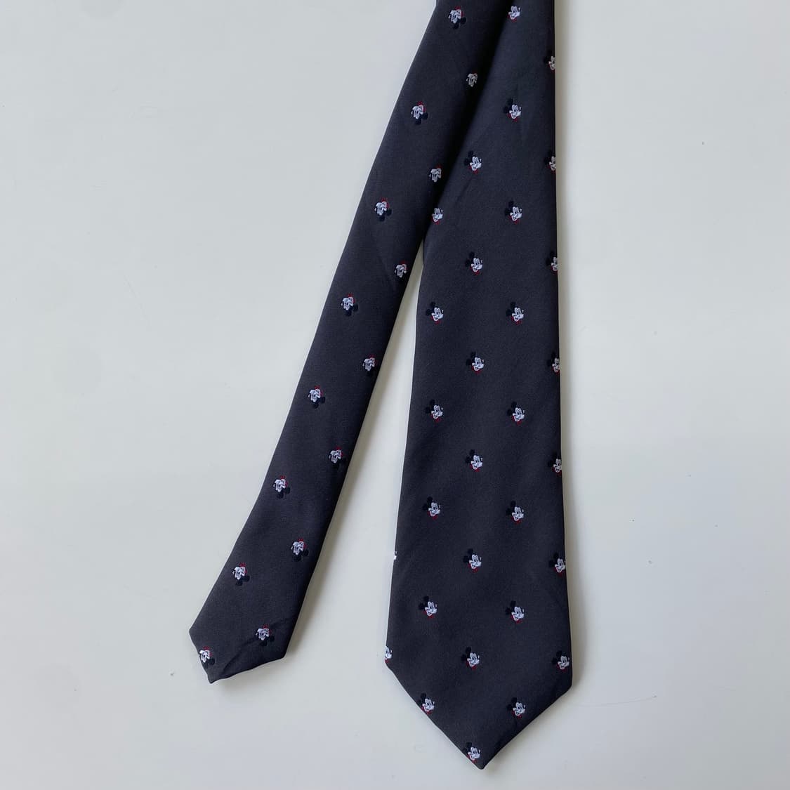 디즈니 캐릭터미키마우스 실크 넥타이 상품이미지2