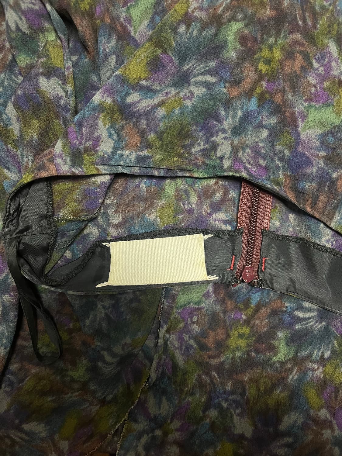 마르지엘라 플라워 패턴 스커트 상품이미지4