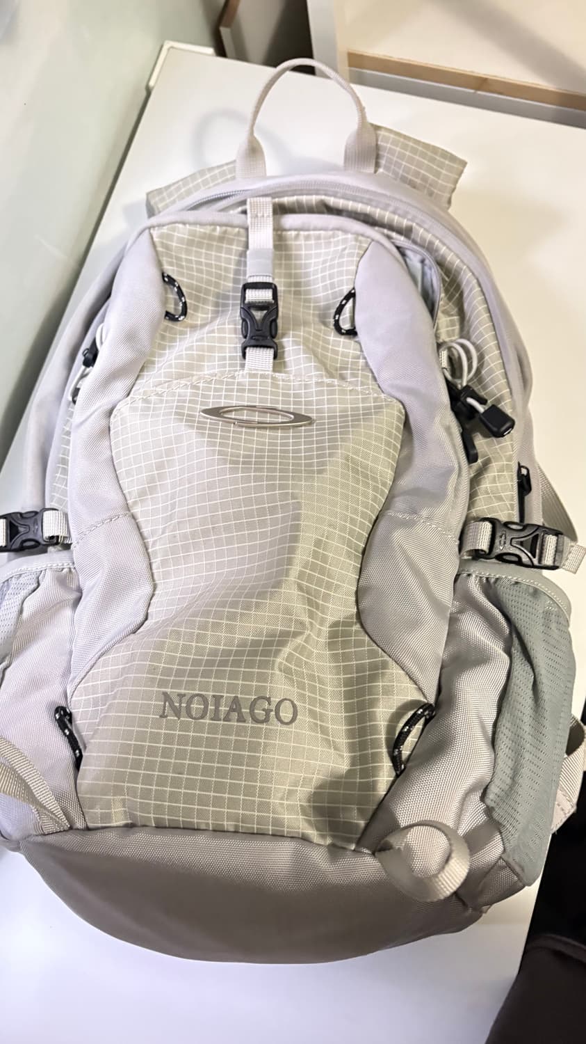 NO11388 나일론 데일리 백팩 (라이트그레이) / 고프코어 상품이미지1