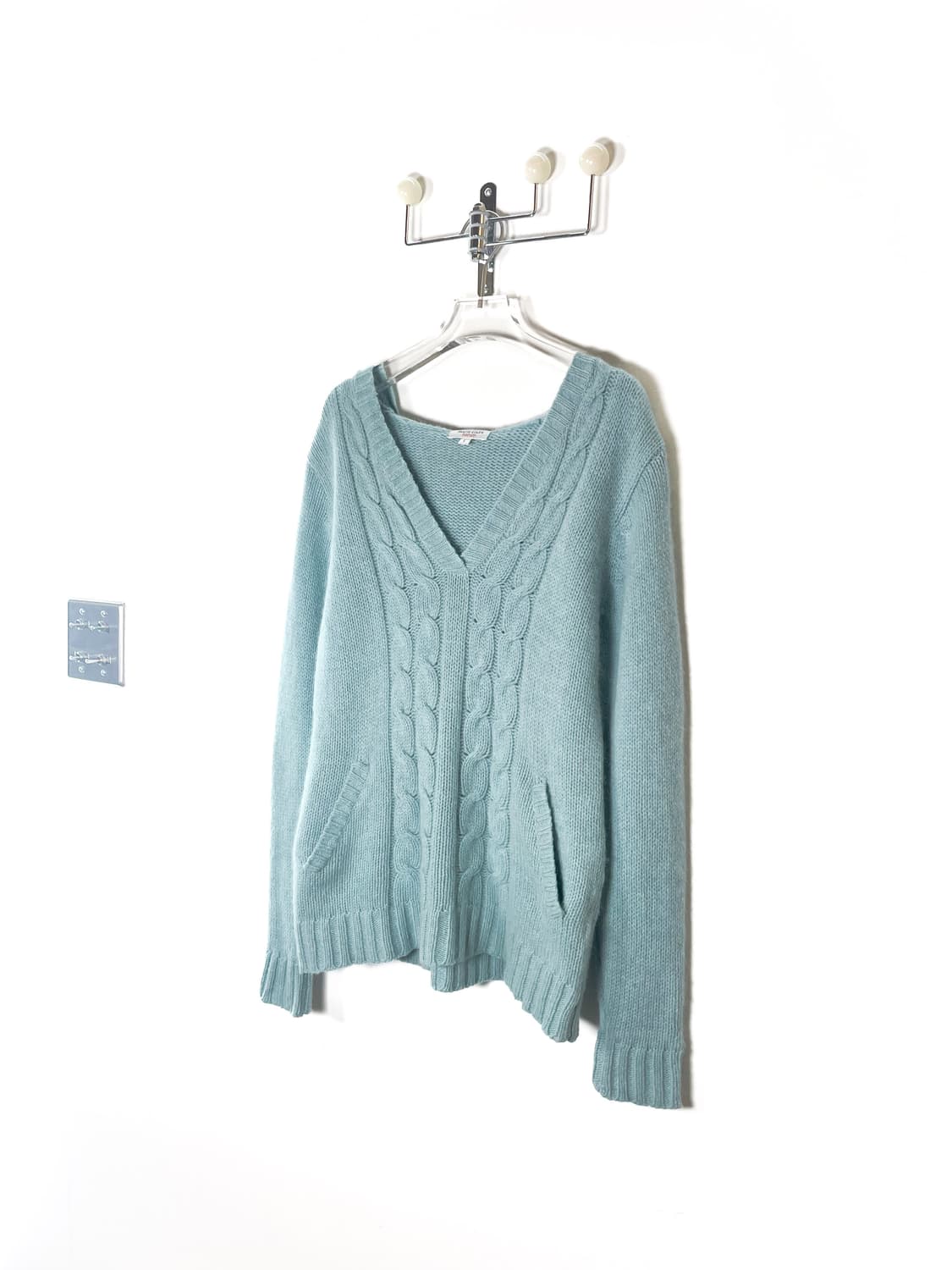 마리끌레르 울 앙고라 블렌드 니트 후드티 상품이미지4