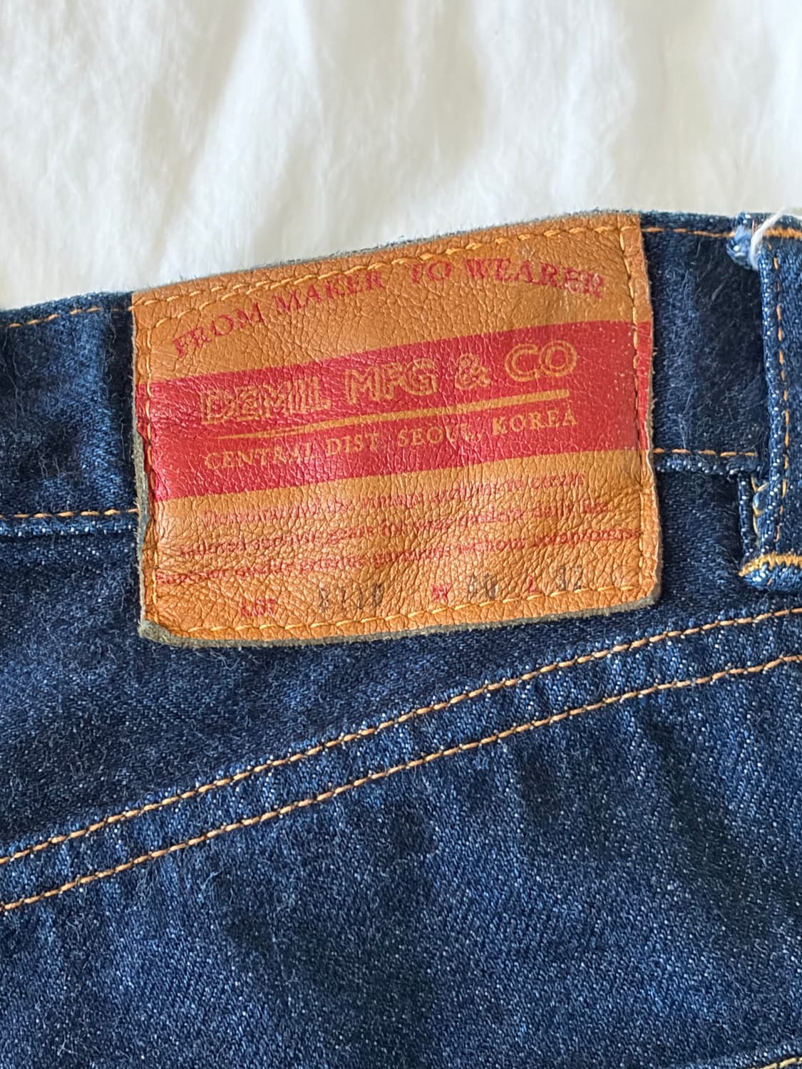 데밀 011R 원워시, 30 사이즈 상품이미지4