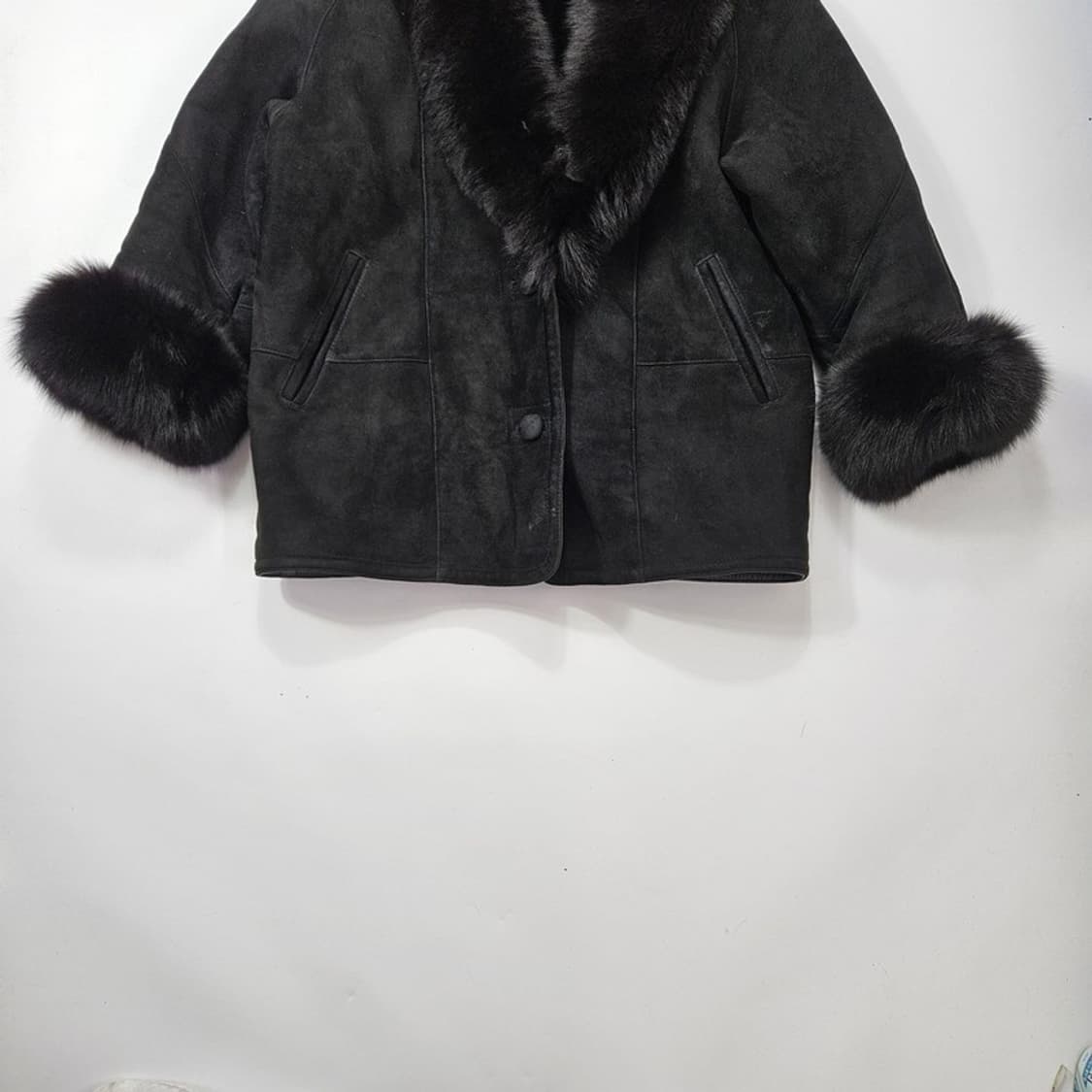 이벨린 빈티지 양가죽 폭스퍼 무스탕 88 상품이미지4