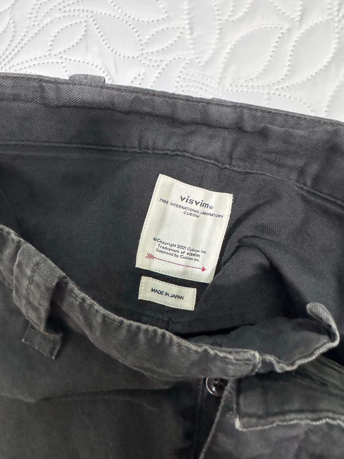 Visvim / gifford 기포드 팬츠 블랙 / 1 상품이미지6