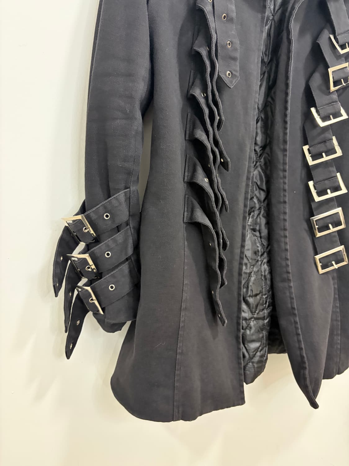 punk rave 멀티 버클 스트랩 고딕 펑크자켓 상품이미지7