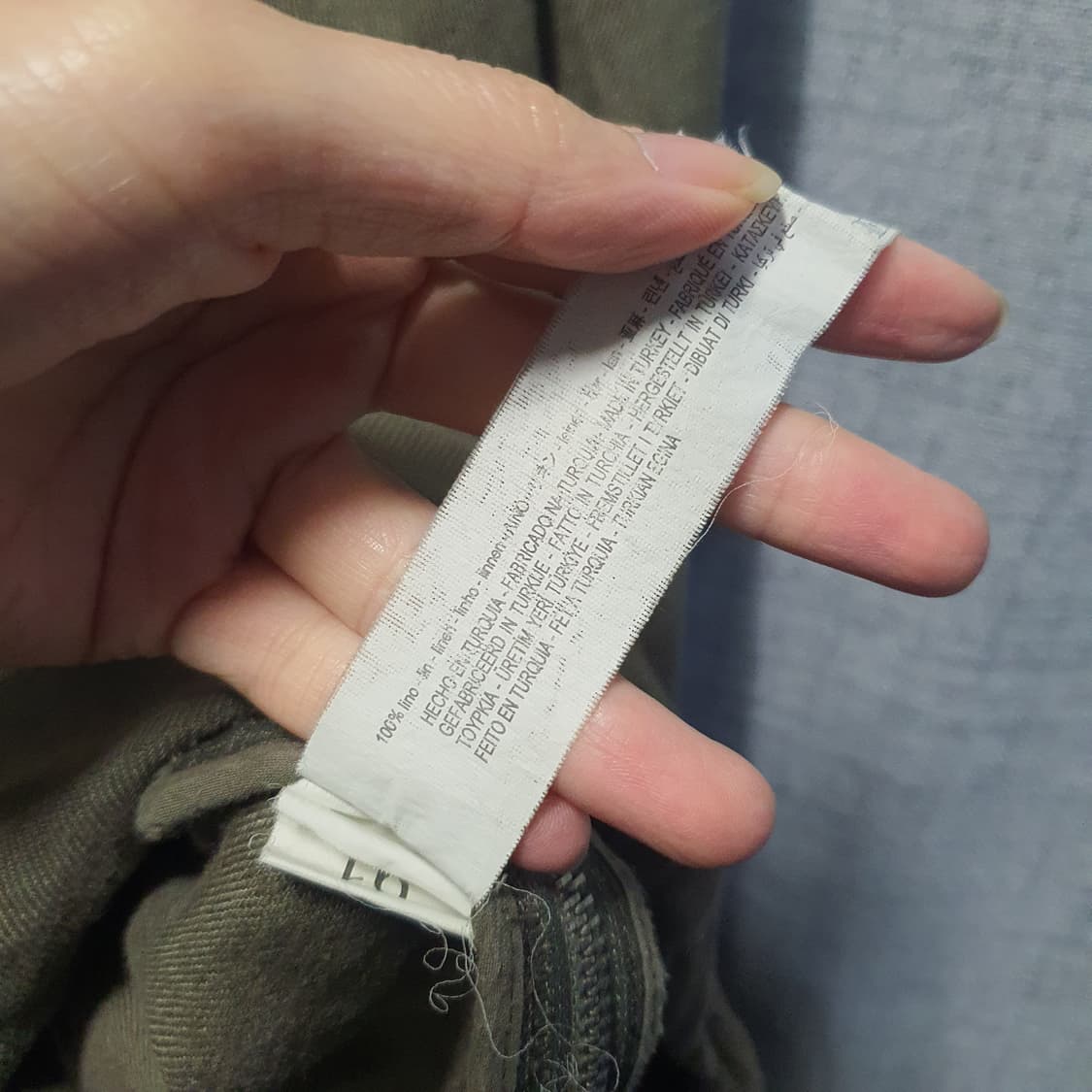 자라 린넨 아노락 바람막이  상품이미지6