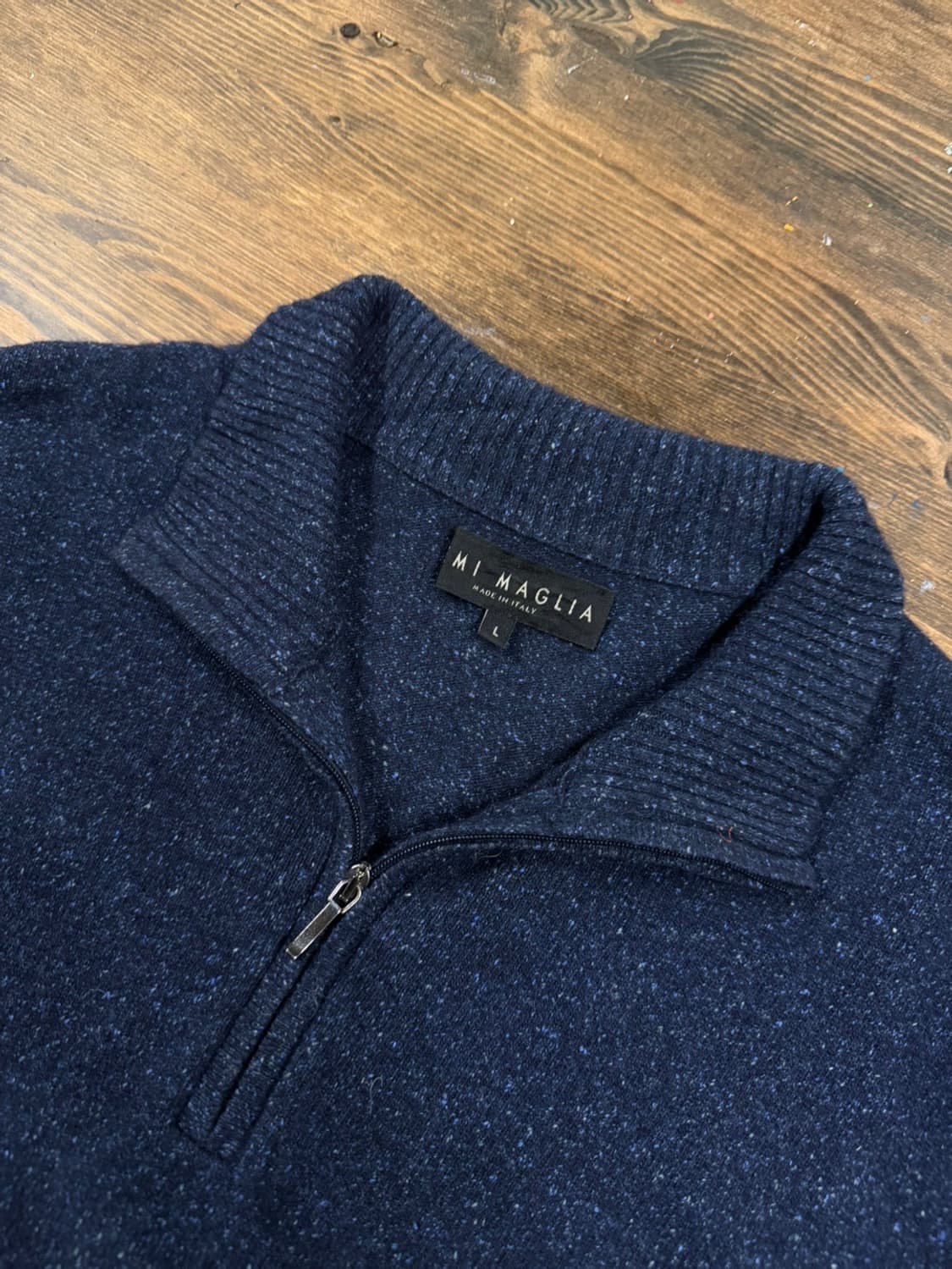 MI MAGLIA  짚업 니트 100 상품이미지10