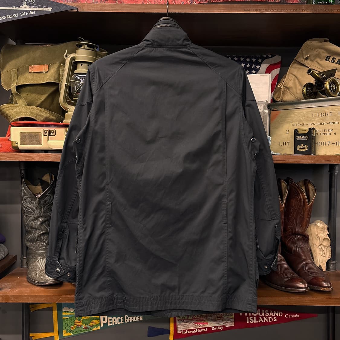 90s 폴로 랄프로렌 커뮤터 유틸리티 4포켓 모터사이클 자켓 N327 상품이미지2