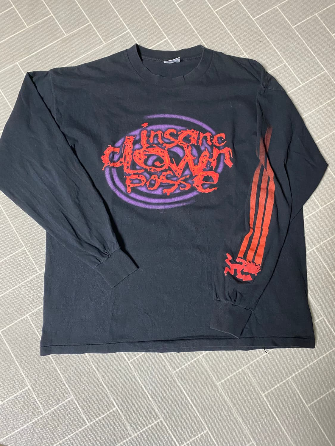 빈티지 인세인 클라운 파시 밴드티셔츠 롱슬리브 뤡코즈 블라인드파일즈 상품이미지2