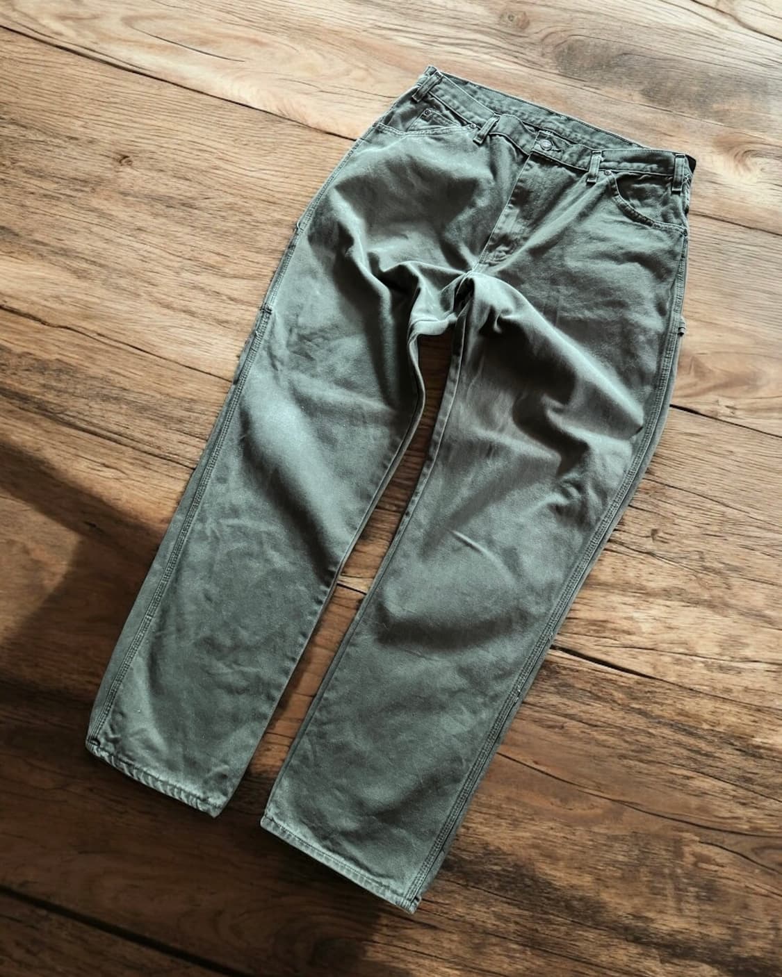 디키즈 카펜터 워크팬츠 모스그린 상품이미지2