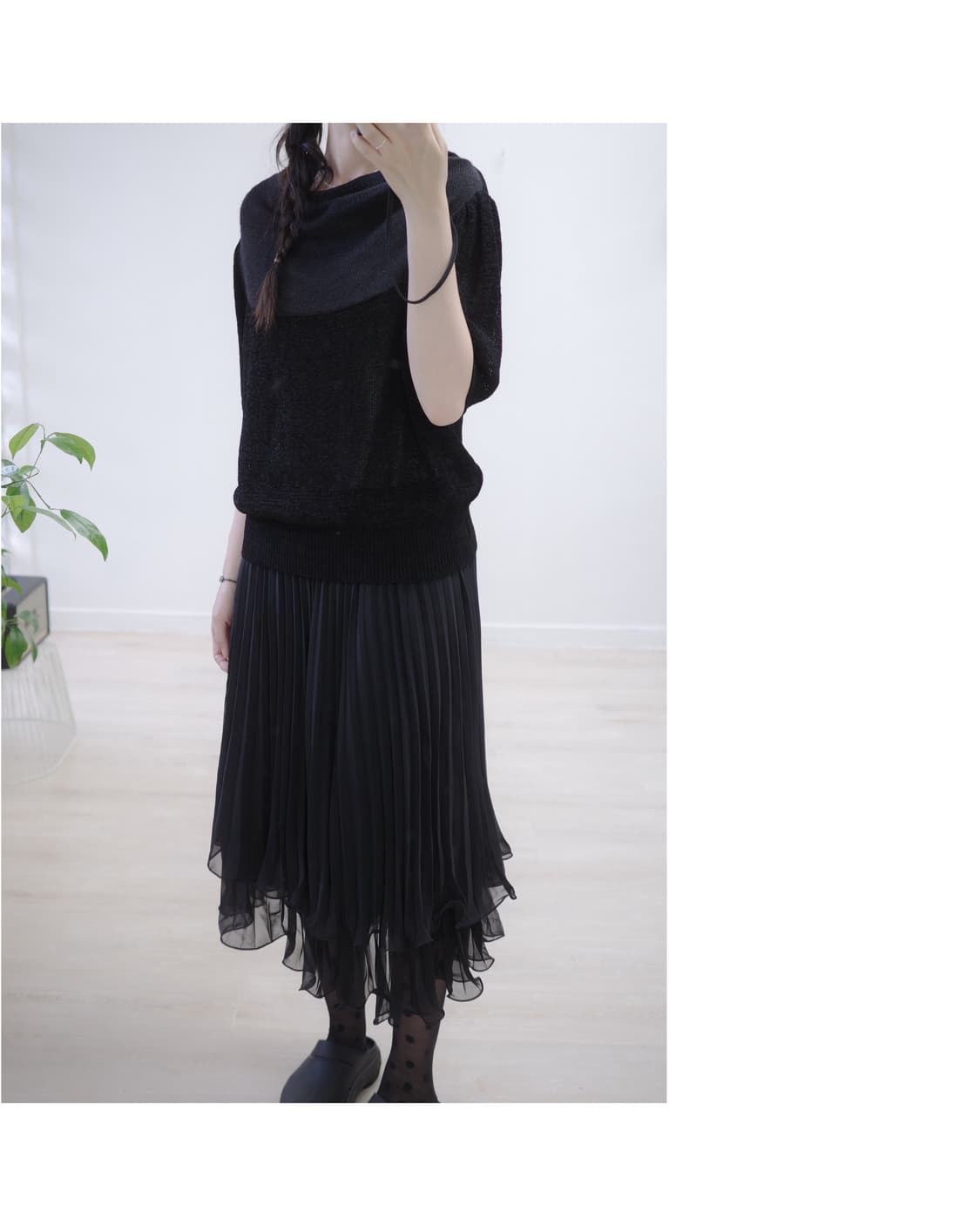 Japan layered pleats Skirt 상품이미지9