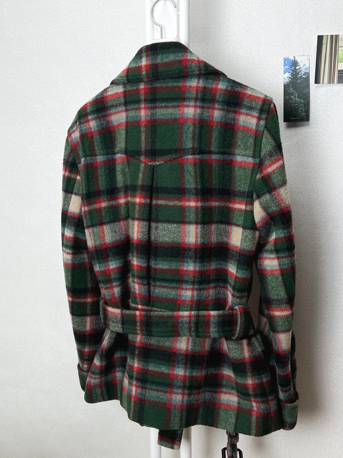 폴로 여성 타탄체크 울자켓 6 상품이미지5