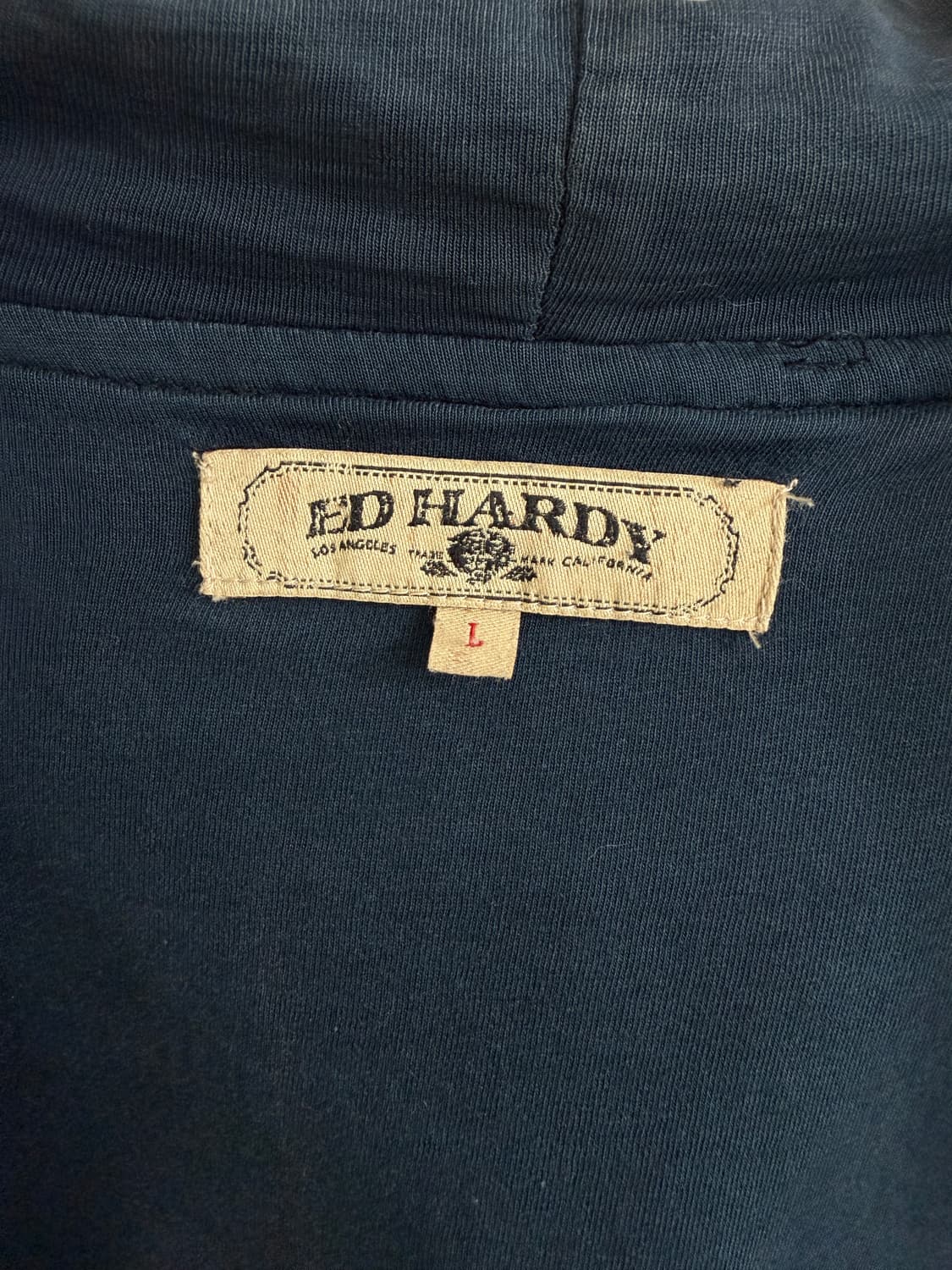 에드 하디 오리엔탈 호랑이 프린팅 그런지 후드집업 상품이미지7