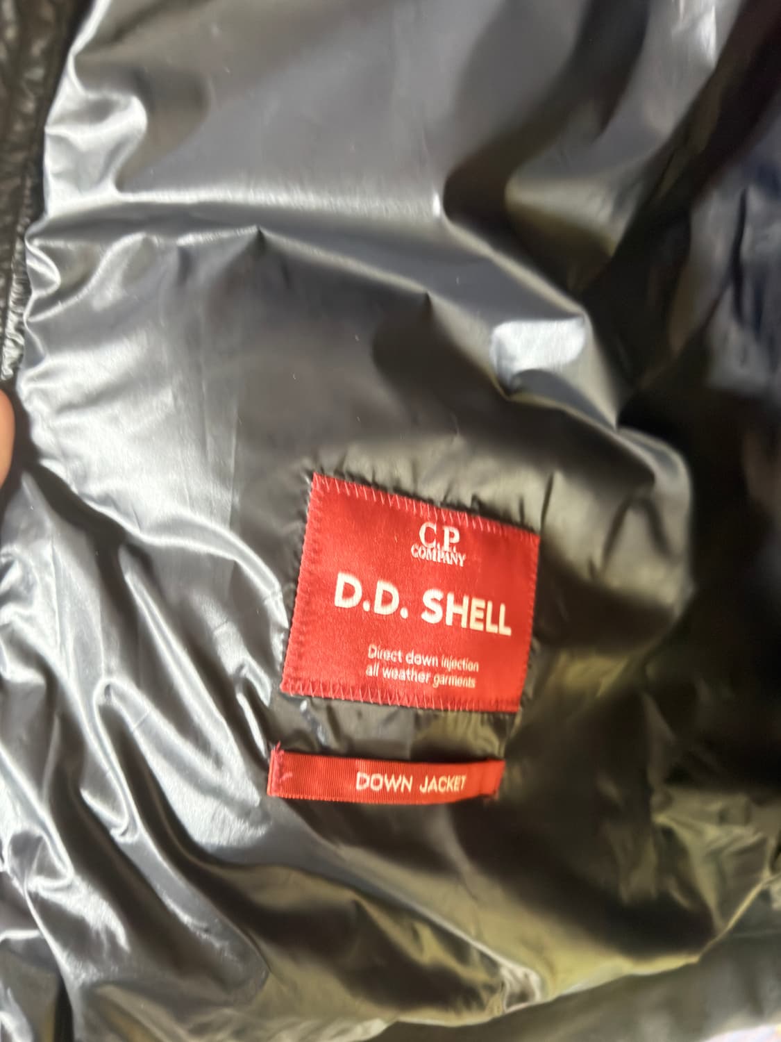 C.P 컴퍼니 D.D 쉘 다운 자켓 블랙 XXL 상품이미지6