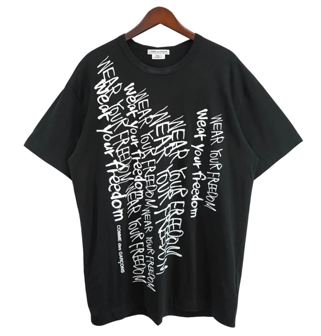 2025 꼼데가르송 wear your freedom 반팔 티셔츠 상품이미지1